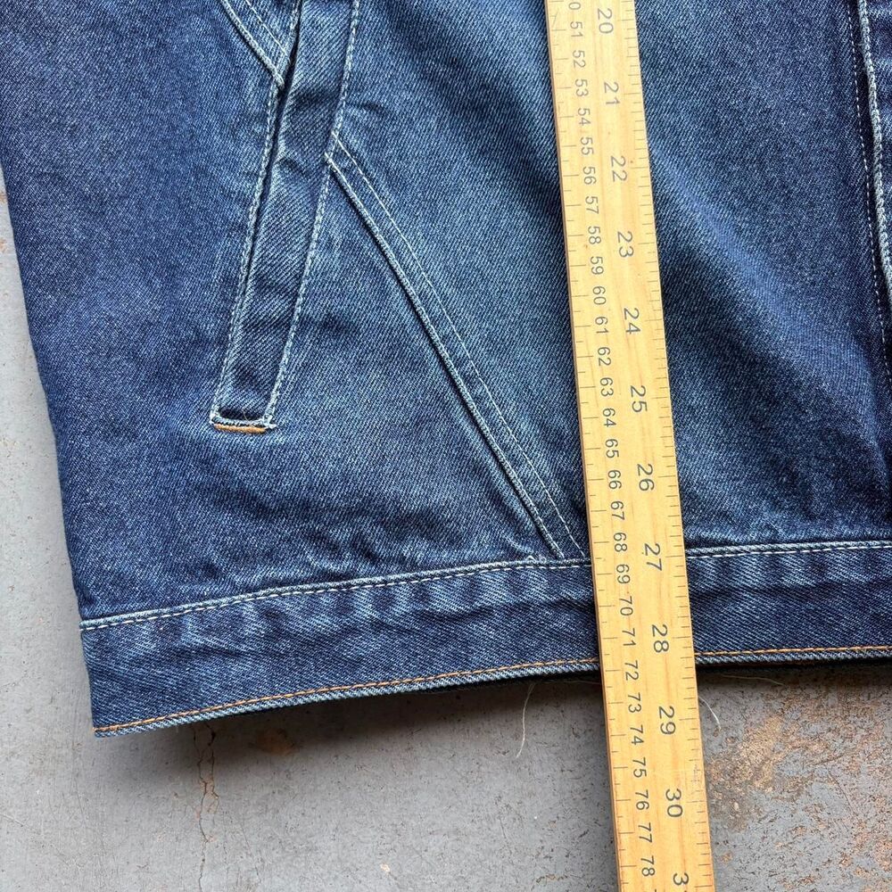 Vintage 90s Brooklyn Xpress Button Up Jean Jacket - Picture 7 of 8
